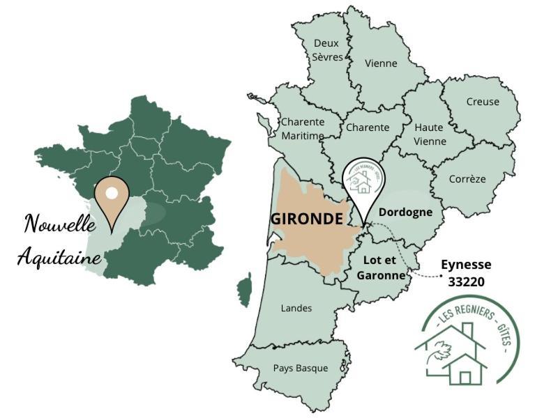 Les Regniers - 2 Gites Voisins Pour Familles Et Groupes Eynesse Luaran gambar